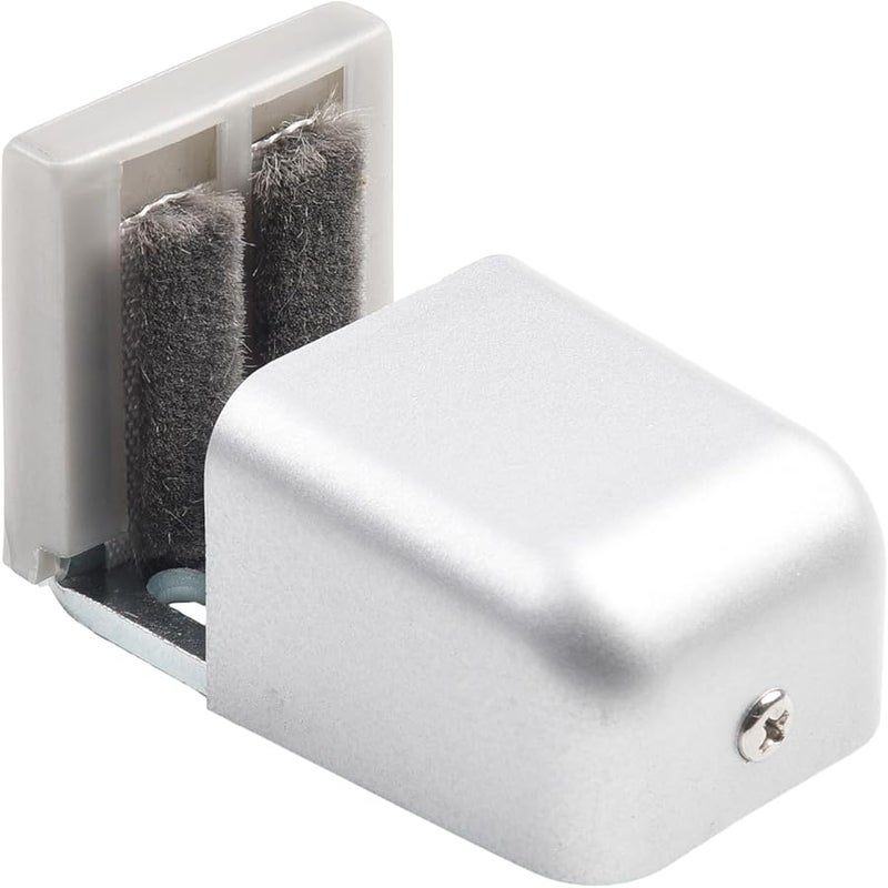 دليل الباب المنزلق القابل للتعديل للدرففة الأرضية، مصنوع من الفولاذ، مقاس 7.5 × 3.5 سم، 10 × 4 سم - Image 4