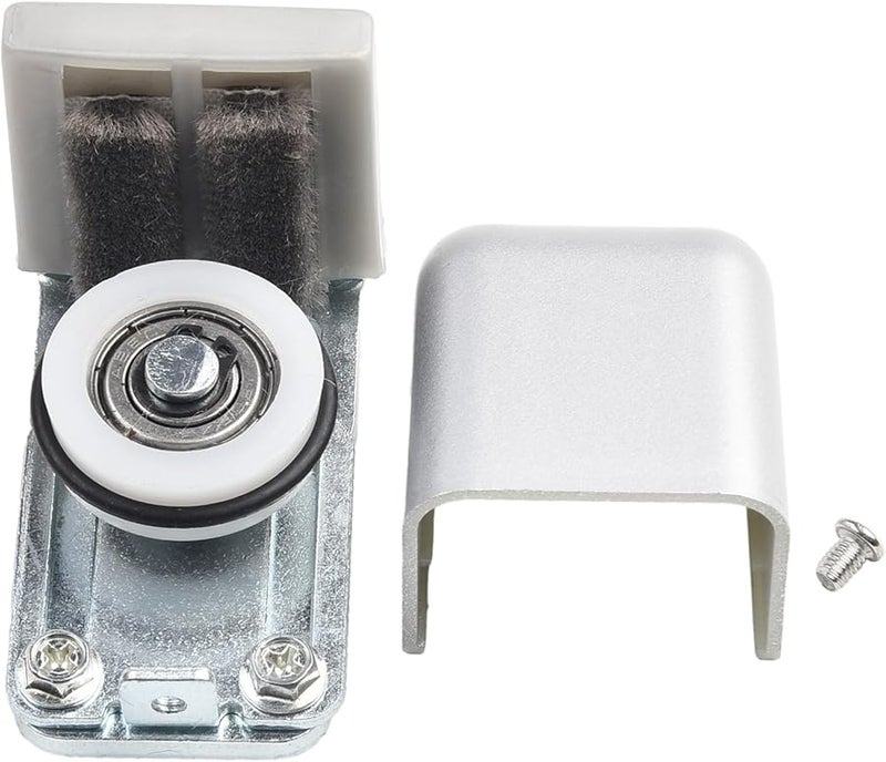 دليل الباب المنزلق القابل للتعديل للدرففة الأرضية، مصنوع من الفولاذ، مقاس 7.5 × 3.5 سم، 10 × 4 سم - Image 3