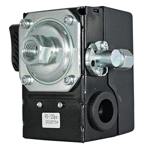 JDLLONG مفتاح ضغط JDLLONG 23474661-C لأجزاء I-R 95-125 PSI لمفتاح ضغط ضاغط الهواء SS3 و SS5 - Image 1