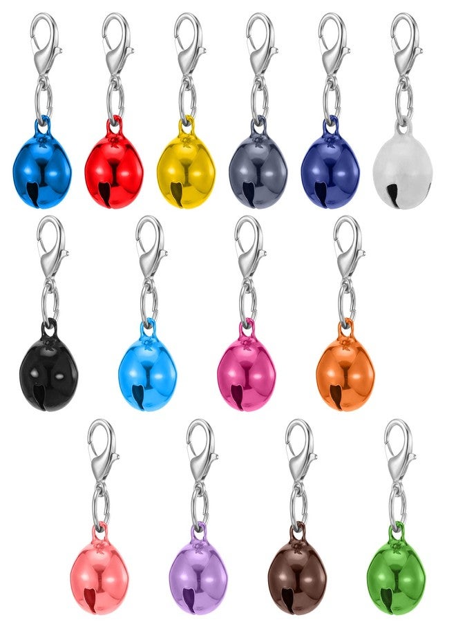 Thrymme 14 Pcs Bell for Collar, Bells for Cat Collars Mini Pet Bells, Lightweight Loud Bells for DIY Pet Collar Decoration, Dog Cat Collar Accessories for Daily Wear and Outdoor Tracking - Image 1