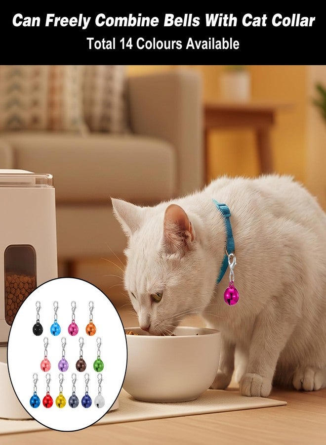 Thrymme 14 Pcs Bell for Collar, Bells for Cat Collars Mini Pet Bells, Lightweight Loud Bells for DIY Pet Collar Decoration, Dog Cat Collar Accessories for Daily Wear and Outdoor Tracking - Image 4
