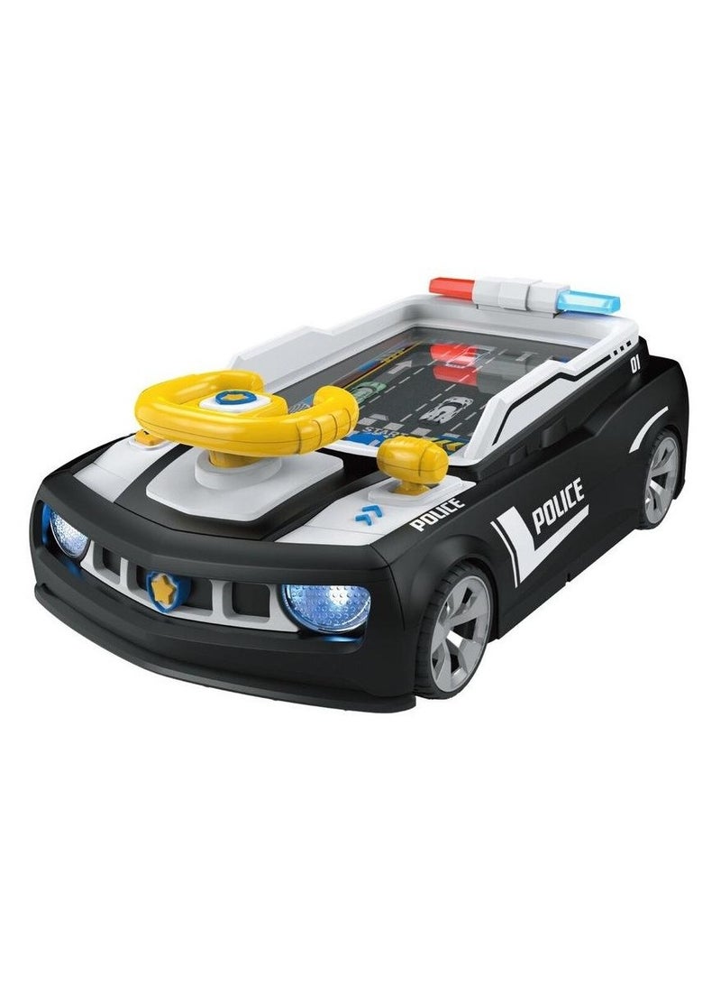 Steering Wheel Racing Game Board Puzzle Entertainment And Leisure Travel Toys Boys Girls Gift-Black  - Image 1