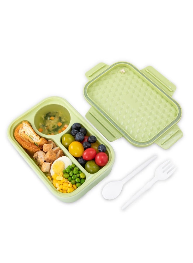 HYDROBREW Smart Serve Bento Lunch Box 980ml - Sage Diamond - Image 5