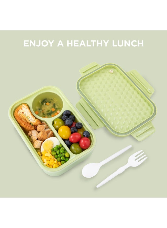 HYDROBREW Smart Serve Bento Lunch Box 980ml - Sage Diamond - Image 3