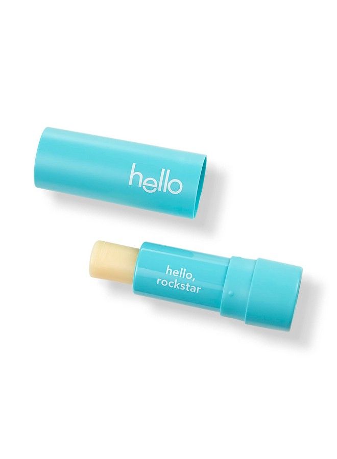 Hello Moisturizing Vegan Lip Balm Sweet Mint Beeswax Free Petrolatum Free and Parabens Free 015 Ounce 1 Pack - Image 2