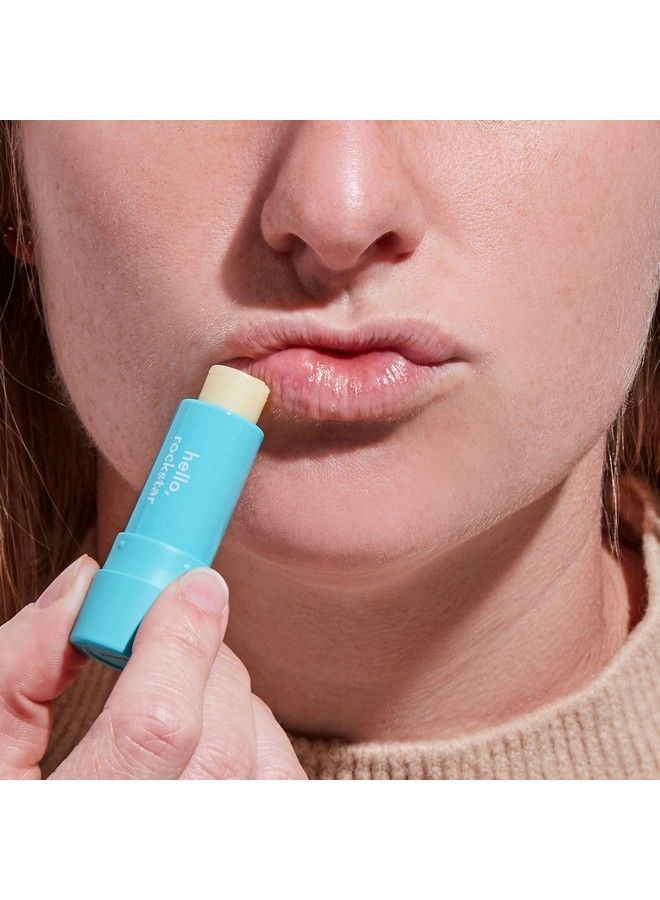 Hello Moisturizing Vegan Lip Balm Sweet Mint Beeswax Free Petrolatum Free and Parabens Free 015 Ounce 1 Pack - Image 4