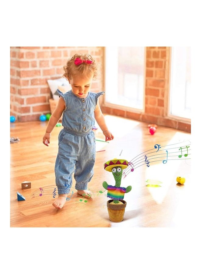 NIBEMINENT Dancing Plant Cactus Plush Stuffed Toy With Music - Image 4