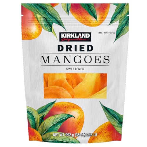 Kirkland Signature Dried Mangoes, Sweetened (35 Ounce) - Image 1