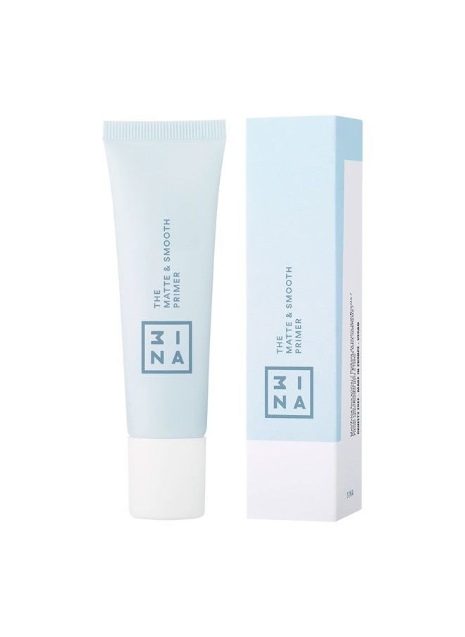 3INA Makeup - Cruelty - Vegan - The Matte & Smooth Primer - Make-Up Base - Revitalizing - Result: More Radiant And Elastic Skin - Moisturizing - Nourishes And Prepares Skin For Make-Up  - Image 2