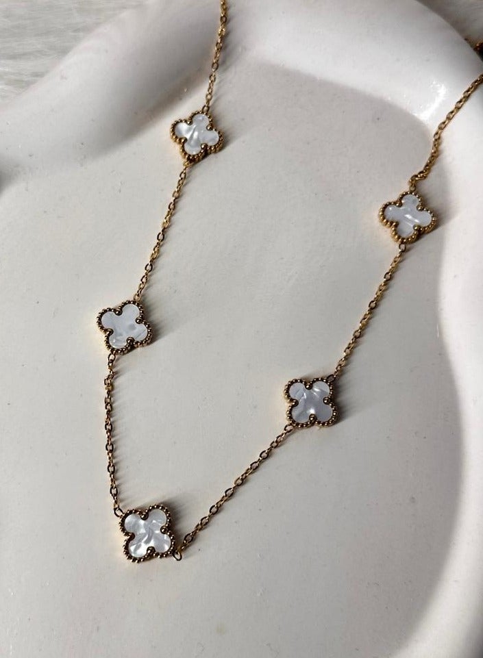 Maya accessories ( necklace ) stainless steel (WHITE)  - Image 1