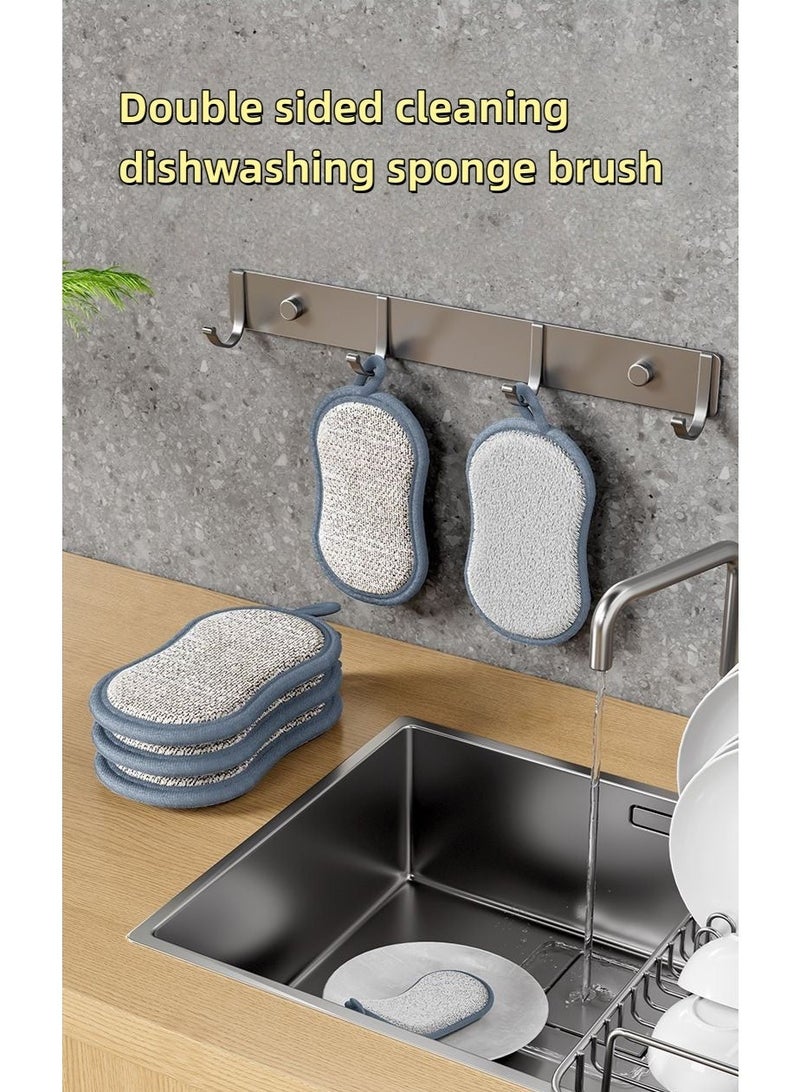 Kitchen Dishwashing Sponge, Powerful Scrubbing and Cleaning, Suitable for Washing Dishes and Kitchen Cleaning, Absorbent & Rich Foam - Image 2