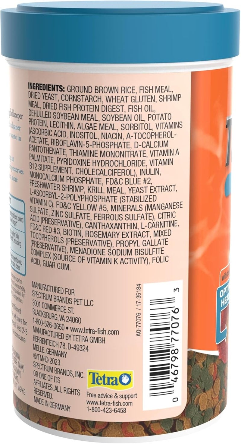 Tetra TetraPro Goldfish Crisps Fish Food enhanced with biotin for optimal health 303 oz - Image 2