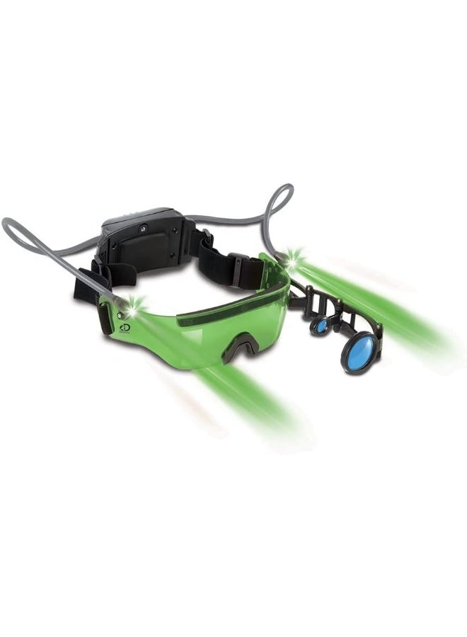 Discovery Toy Spy Goggles Night Vision with Two Green Lights On & Off Control - Image 3
