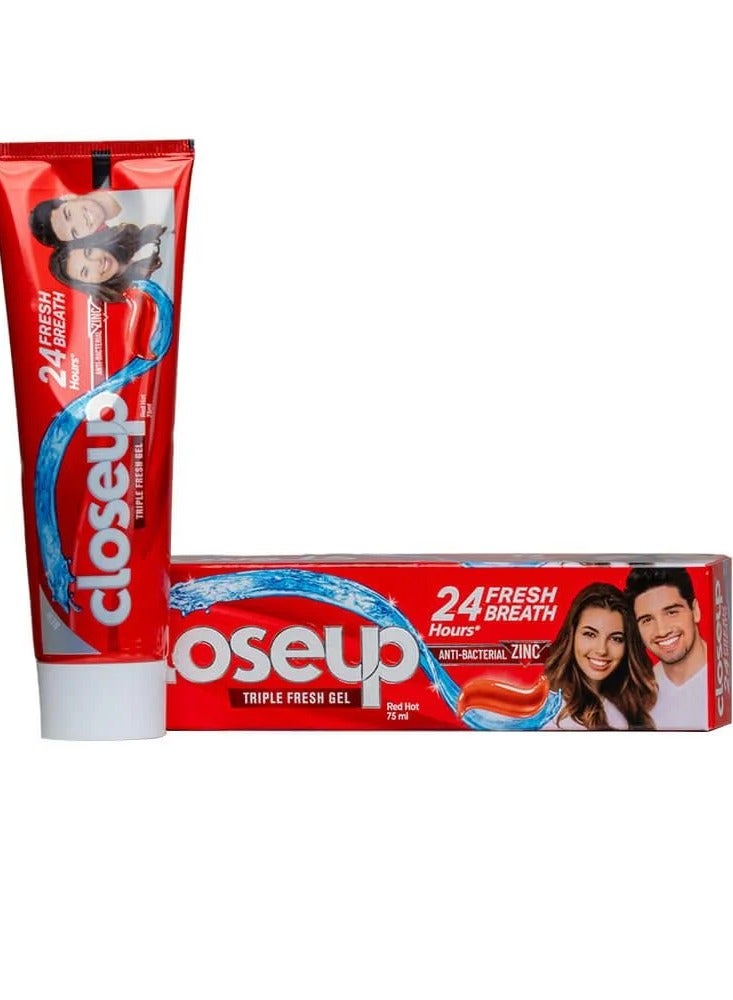 Closeup Ever Fresh Antibacterial Toothpaste Red Hot - 75ml - Image 1