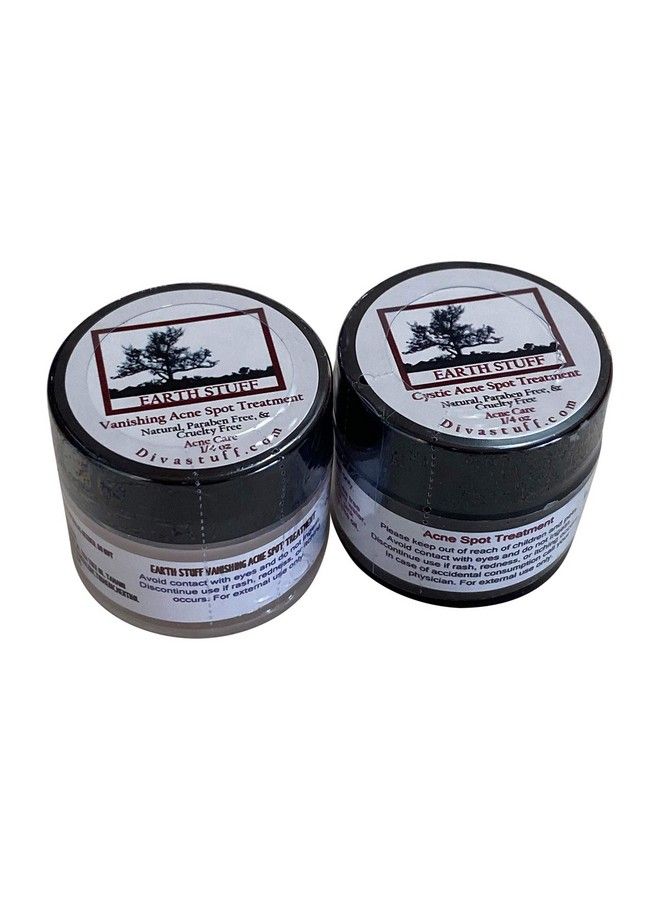 Diva Stuff Earth Stuff Acne Spot Treatment Two Pack Vanishing Cream And Cystic Spot By Diva Stuff - Image 3
