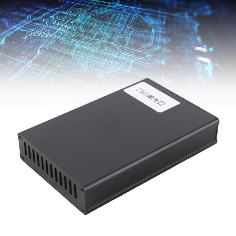 Portable Network Card 25Gbps Transmission Plug and Play USB4 Network Card - Aluminum Alloy Shell Multi-System Compatible SFP Optical Interface for Home Office and On-the-Go Users - Image 5