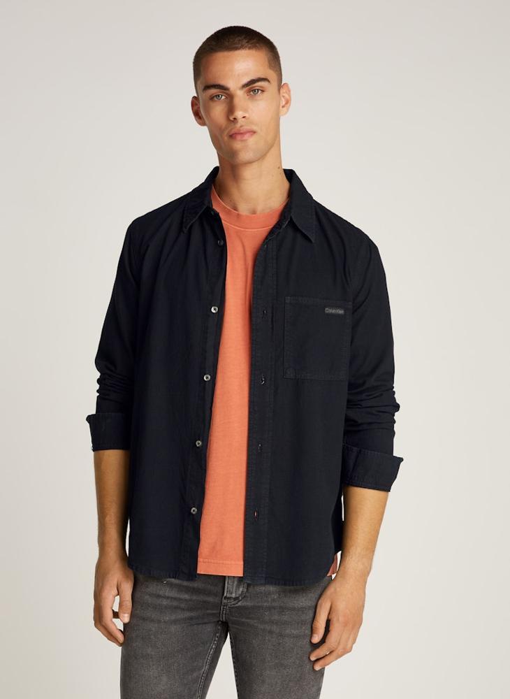Calvin Klein Jeans Regular Fit Denim Shirt  - Image 1