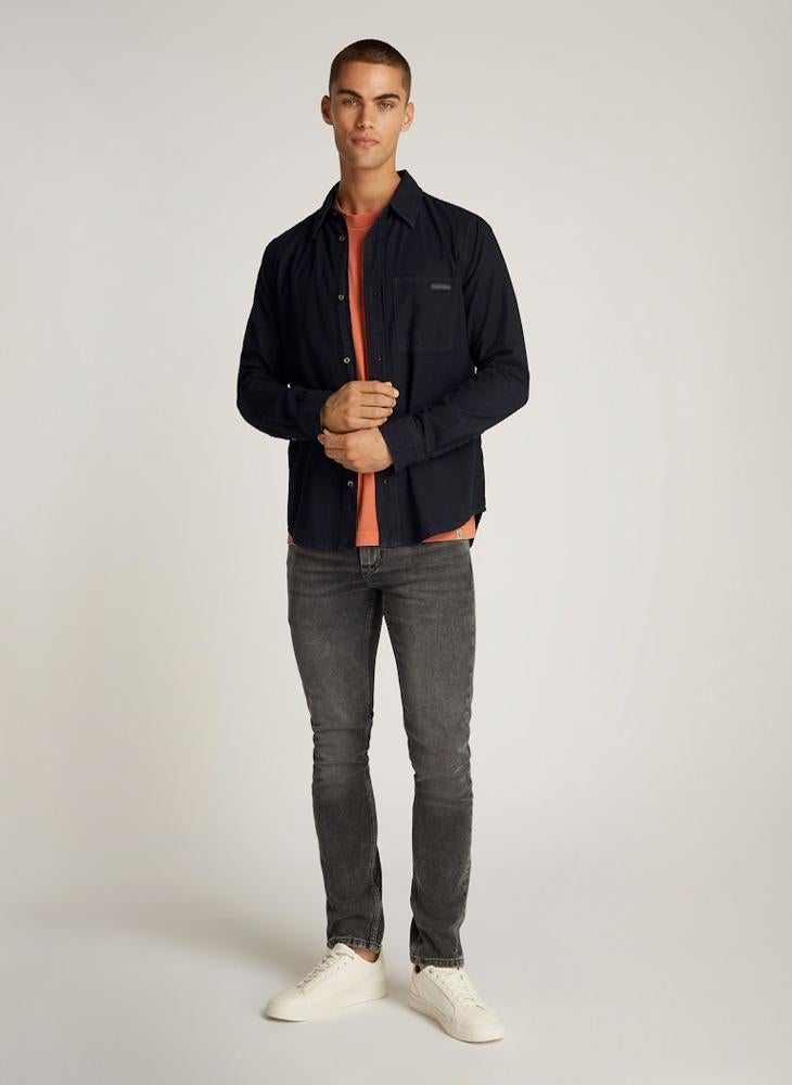 Calvin Klein Jeans Regular Fit Denim Shirt  - Image 4