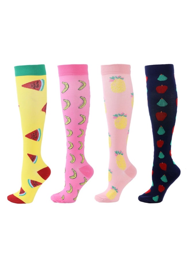 إسكدنيا 4 أزواج من الجوارب الضاغطة