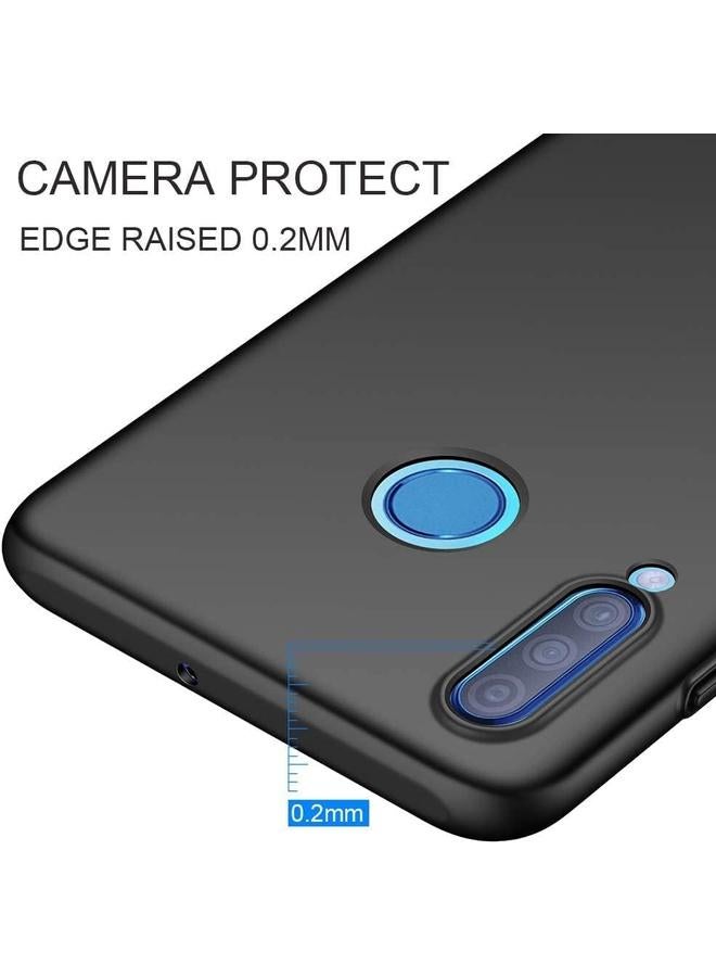 erorex Compatible With Huawei P30 Lite Phone Case Ultra Thin Hard Protective Phone Case Cover For Huawei P30 Lite Black 6.15 Inch - Image 2