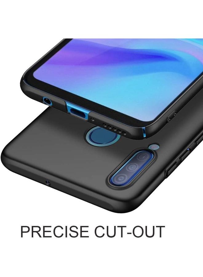 erorex Compatible With Huawei P30 Lite Phone Case Ultra Thin Hard Protective Phone Case Cover For Huawei P30 Lite Black 6.15 Inch - Image 3