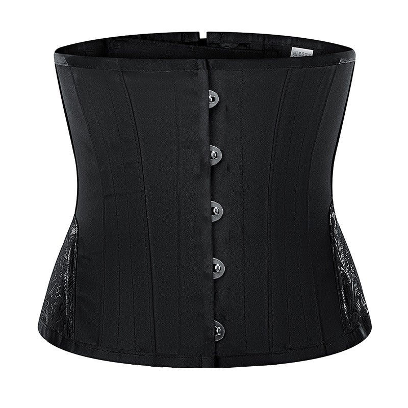 Corset Court Corset Corset Waist Strap Women'S Belly Contracting Retro Fishbone Corset Outer Wear Body Shaping Top - Image 1