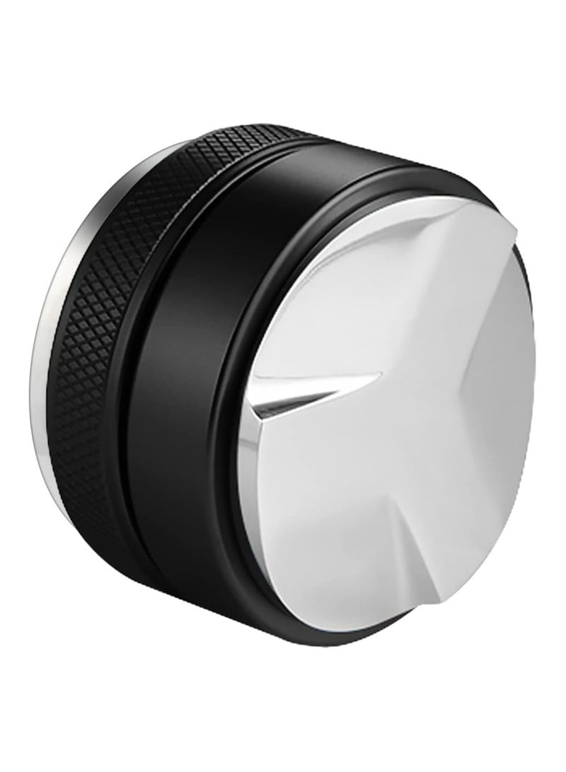 53mm Coffee Distributor and Tamper 2 in 1,Dual Head Coffee Leveler Adjustable Depth,Professional Espresso Hand Tampers - Image 2