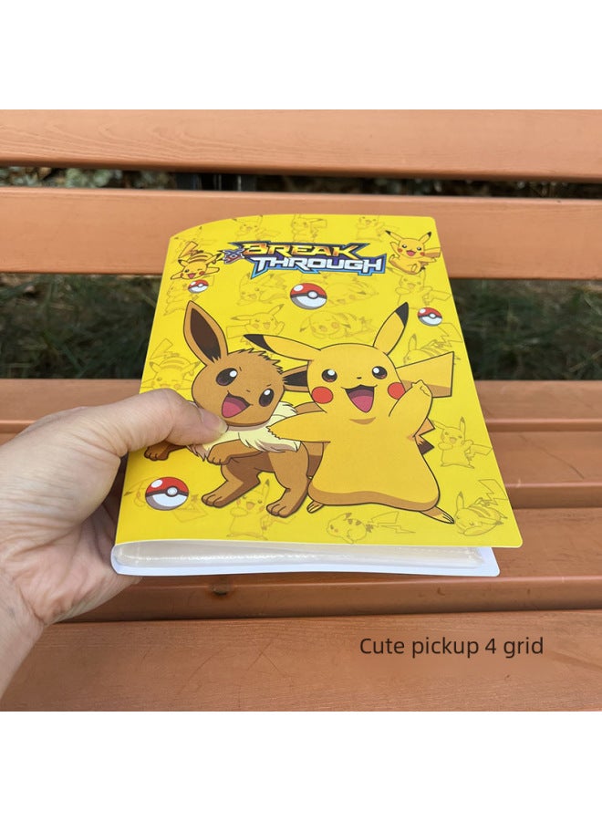 Pokémon Baokemeng Card Book Elf White Transparent Card Bag Photo Album Small Card Storage Bag Photo 4 Palace 9 - Image 3