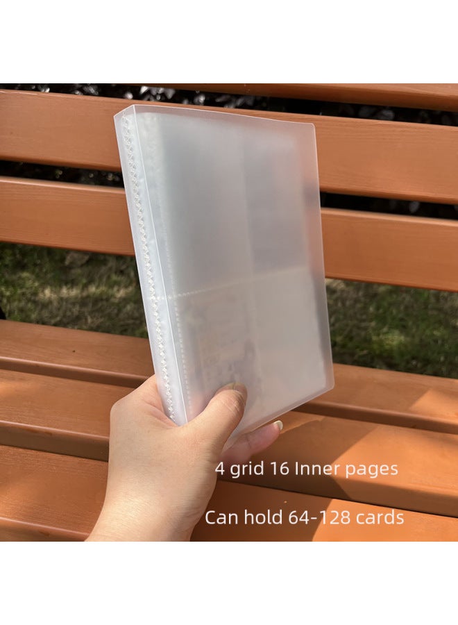 Pokémon Baokemeng Card Book Elf White Transparent Card Bag Photo Album Small Card Storage Bag Photo 4 Palace 9 - Image 2