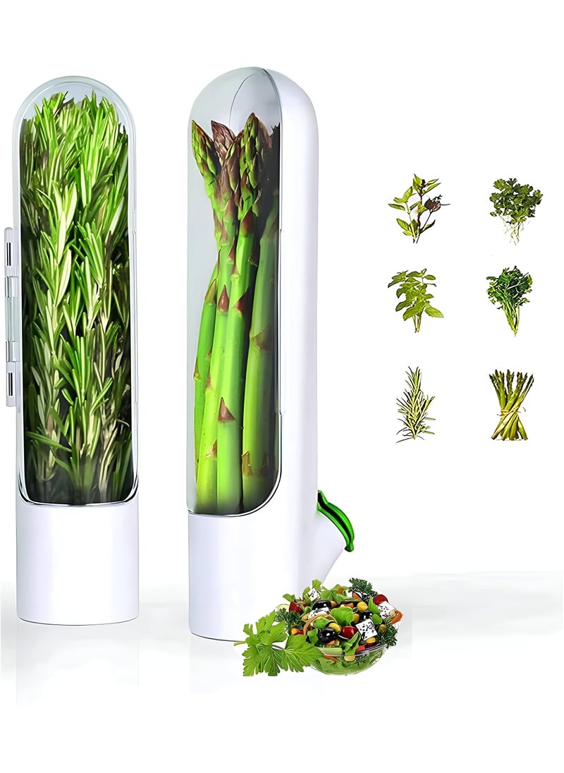Generic - Fresh Herb Growing Container In The Fridge - Custom Designed To Grow And Preserve Herbs Such As Basil, Cilantro, And Thyme While Keeping Your Vegetables Fresh And Of High Quality - Image 1