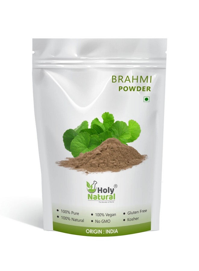Holy Natural - The Wonder of World Holy Natural Brahmi Powder 100gm | For hair growth, Scalp treatment & skin care | Memory support, health wellness, Perfect for men & women. - Image 1