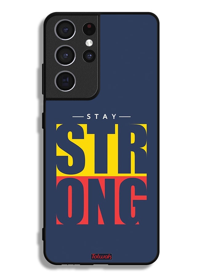 Tolwak Samsung Galaxy S21 Ultra 5G Protective Case Cover Stay Strong - Image 3