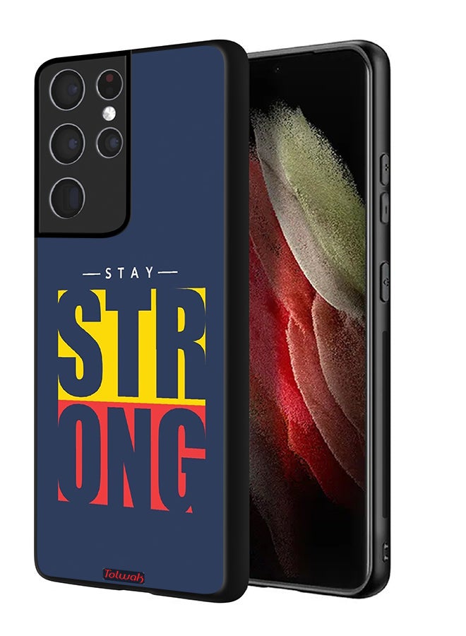 Tolwak Samsung Galaxy S21 Ultra 5G Protective Case Cover Stay Strong - Image 1