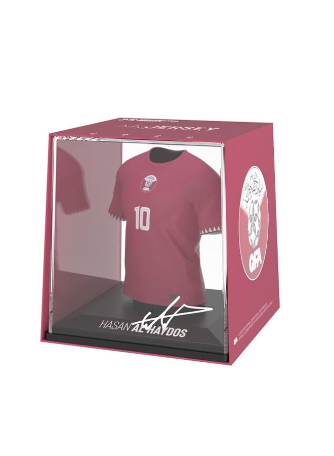Splink حسن الهايدوس (الاتحاد القطري لكرة القدم) - قميص المنزل - Image 3
