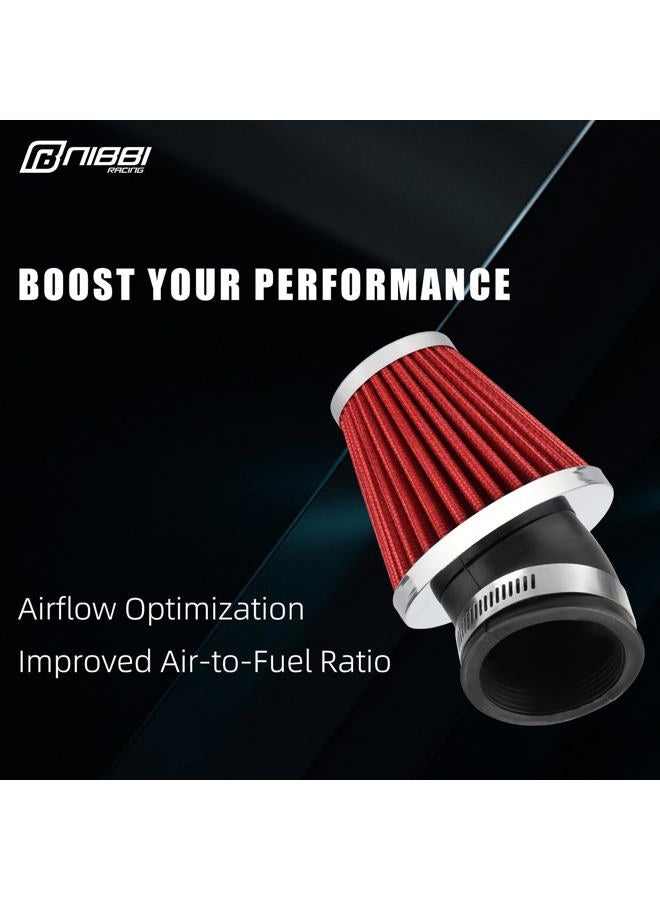 NIBBI Motorcycle Air Filter High Performance 48mm Dirt Bike Air Filter For HONDA YAMAHA SUZUKI ATV SSR TTR Dirt Bike Pit Bike Mini Bike GY6 AJS - Image 4