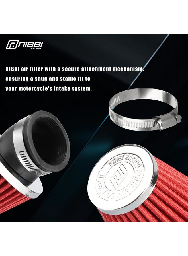 NIBBI Motorcycle Air Filter High Performance 48mm Dirt Bike Air Filter For HONDA YAMAHA SUZUKI ATV SSR TTR Dirt Bike Pit Bike Mini Bike GY6 AJS - Image 5