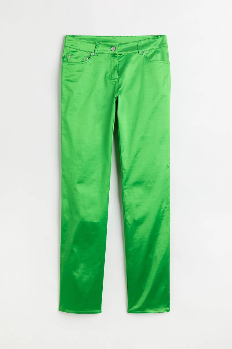 H&M Satin sheen trousers