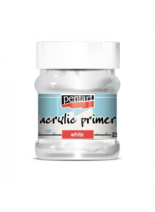 Pentart Acrylic Primer White 230ml