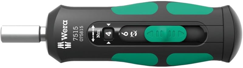 Wera 7515 Kraftform Safe-Torque Speed 2-6 Nm, Torque Wrench, 2-6 Nm - 05075815001 - Image 1