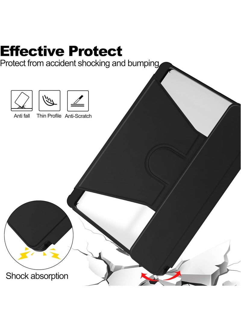 Generic - Keyboard Case Compatible with Samsung Galaxy Tab S9 FE Plus 2023 12.4 inch Rotating Stand Smart Tablet Cover Detachable Wireless Tab S9 FE+ Keyboard Case with Pen Holder - Image 1