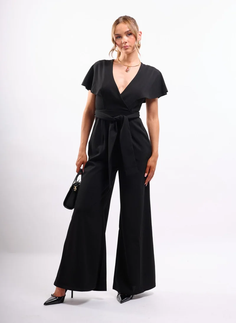 فايا جمبسوت كيب شلويه أسود