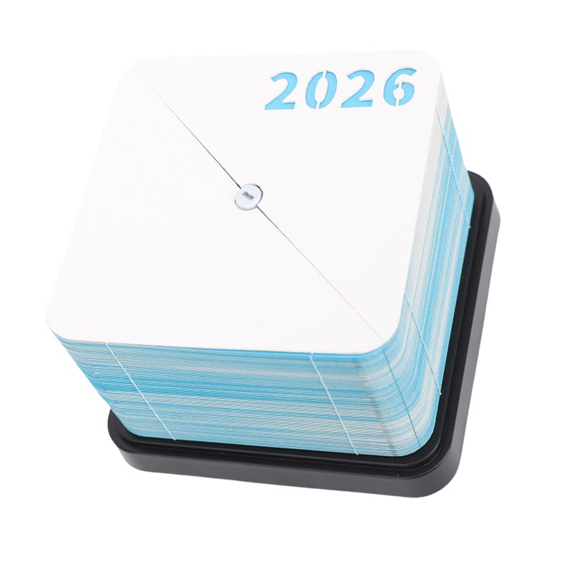 دفتر ملاحظات ثلاثي الأبعاد على شكل الأرض - تقويم 2026 نحت ورقي - مجسم ثلاثي الأبعاد ديكور منزلي خشبي للديكور المكتبي المنزلي - هدية عطلات - Image 4