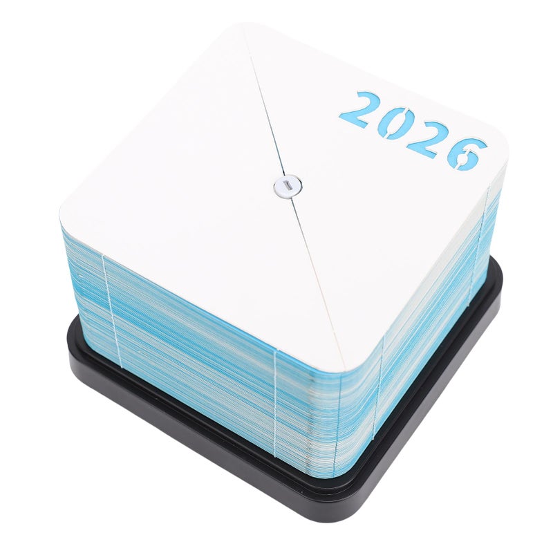 دفتر ملاحظات ثلاثي الأبعاد على شكل الأرض - تقويم 2026 نحت ورقي - مجسم ثلاثي الأبعاد ديكور منزلي خشبي للديكور المكتبي المنزلي - هدية عطلات - Image 5