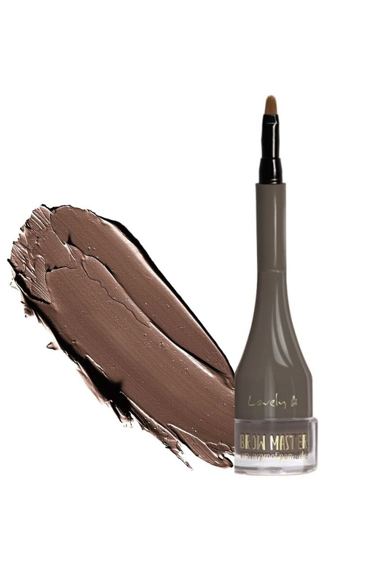 Lovely Brow Master Pomade Sculpts and Defines Light Brown 3g - Image 1