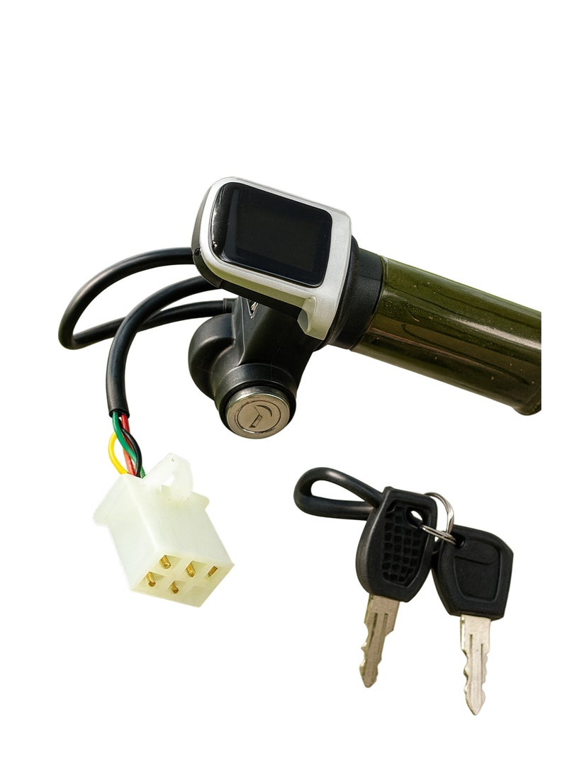 تشايلد توي إكسسوار لعبة سكوتر للأطفال – مقبض تحكم مزيف للتسلية مع مفتاح تقليدي – تصميم آمن ومتين – مناسب لألعاب السكوتر والدراجات الصغيرة - Image 2