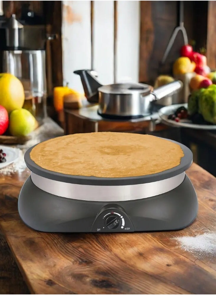Generic - Pancake and crepe maker power 1250 watts diameter 33cm - Image 1