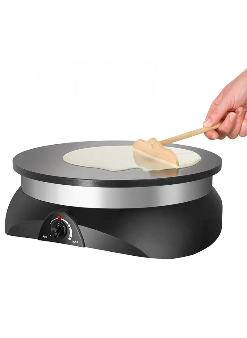 Generic - Pancake and crepe maker power 1250 watts diameter 33cm - Image 1