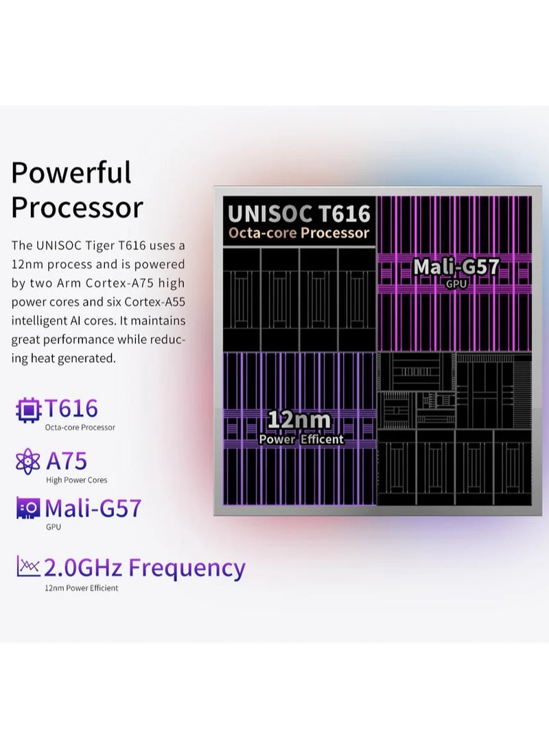 AROAQ Teclast T40 Pro Dual 4G 10.4 Inch Tablet UNISOC T618 Octa Core 8GB RAM 128GB ROM - Image 4