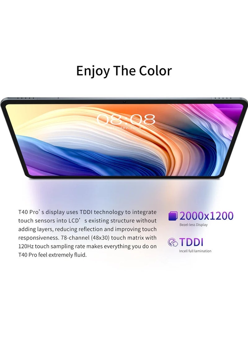 AROAQ Teclast T40 Pro Dual 4G 10.4 Inch Tablet UNISOC T618 Octa Core 8GB RAM 128GB ROM - Image 5