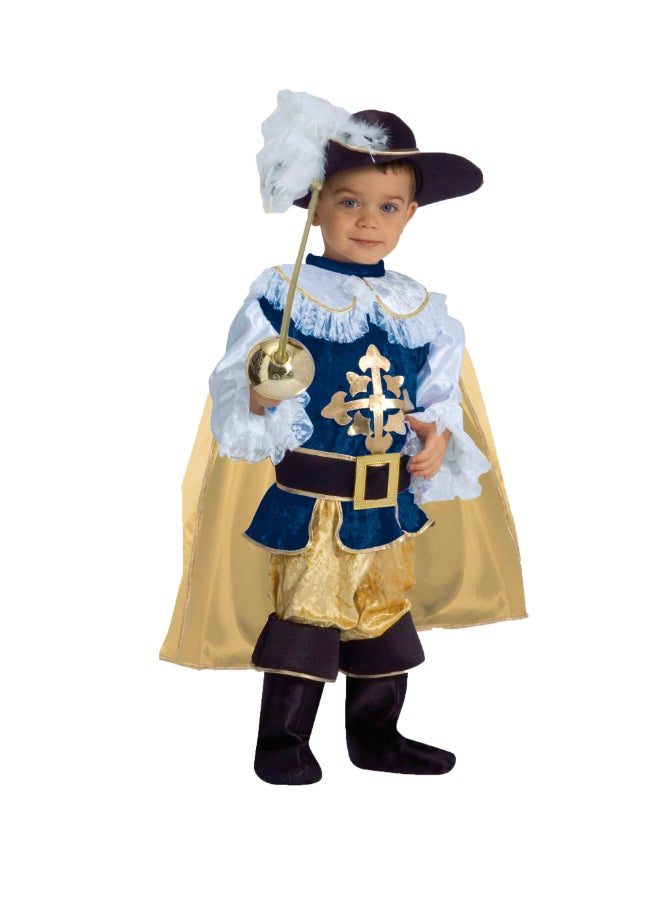 Ciao Little Musketeer Costume for Kids – Toddler Boys & Girls Dress-Up Outfit | 2-3 Years | Piccolo Moschettiere - Image 1